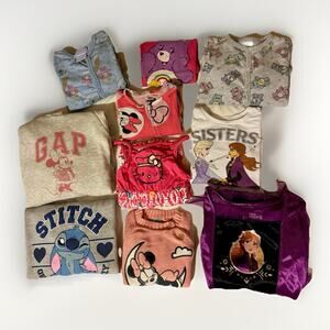 Resellers Lot/Bundle Disney Character Clothes Baby Toddler Girl Size 3Mo-6T Y2K